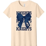 NE126<br>NCES Adult Bow Tee Shirt
