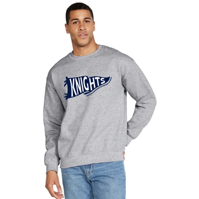 NE107<br>ADULT Pennant Crew Neck