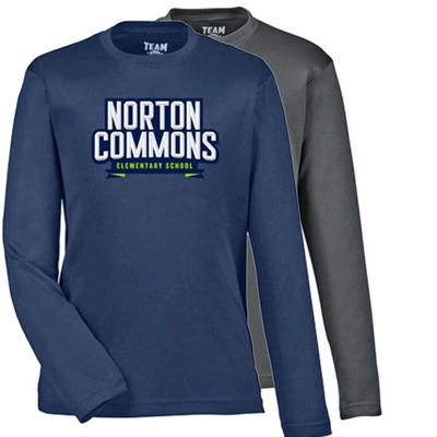NE204<br>YOUTH Norton Commons Performance Long Sleeve T-Shirt