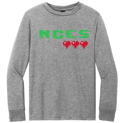 NE212<br>Minecraft Youth Long Sleeve Tee Shirt