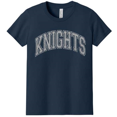 NE127<br>NCES Adult Glitter Tee Shirt